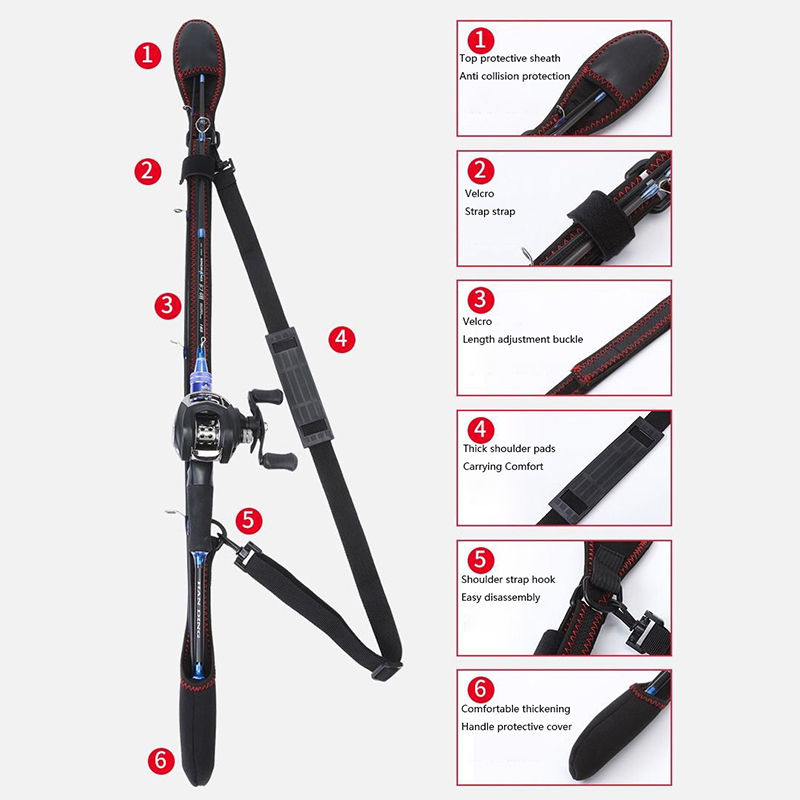 New Fishing Rod Protective She - Fishing Rod Case review and price