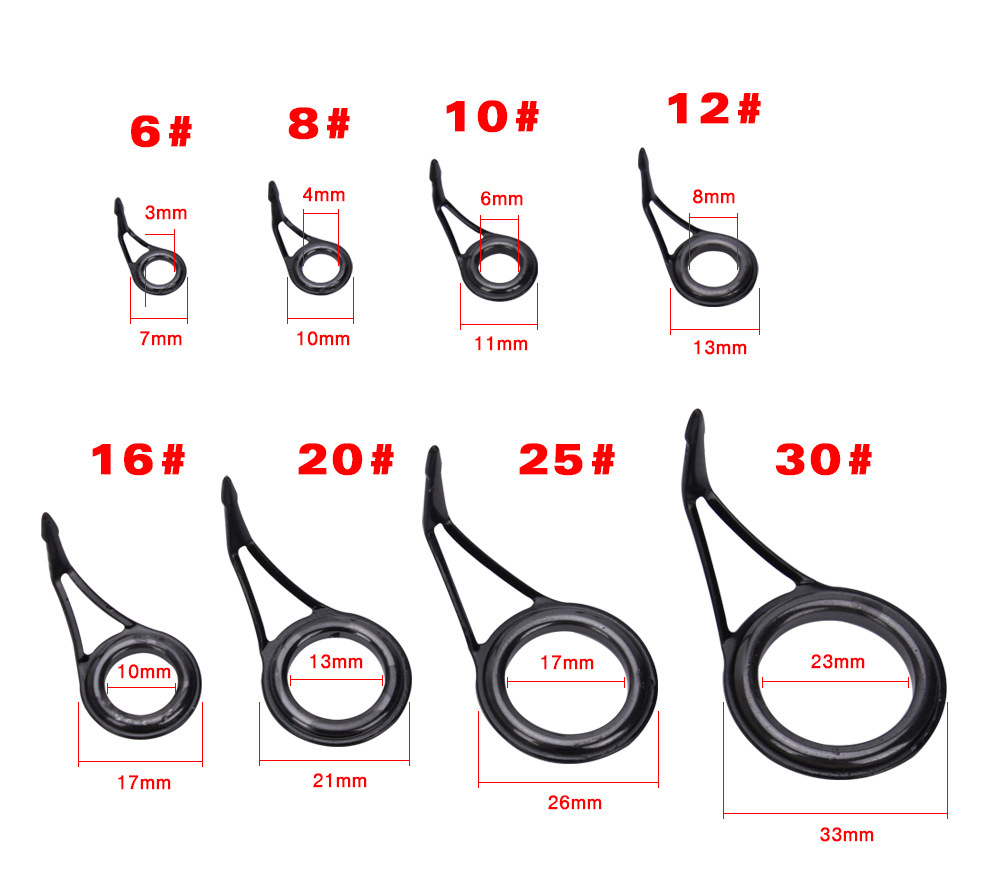 Fishing Rod Guide Ring Stainle - Fishing Rod Guide Replacement review and price