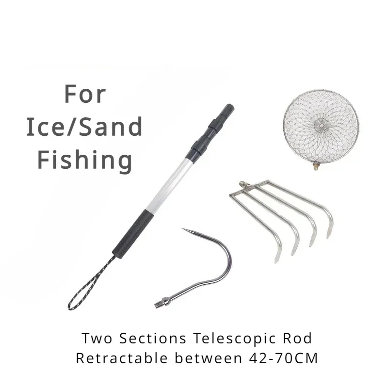 Stainless Steel Telescopic Rod - Fishing Rod Ice review and price