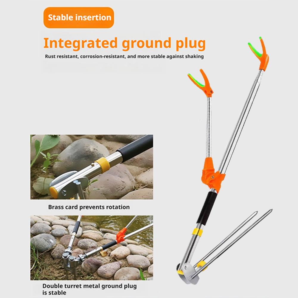 Ground Fishing Rod Stand Brack - Fishing Rod Case review and price