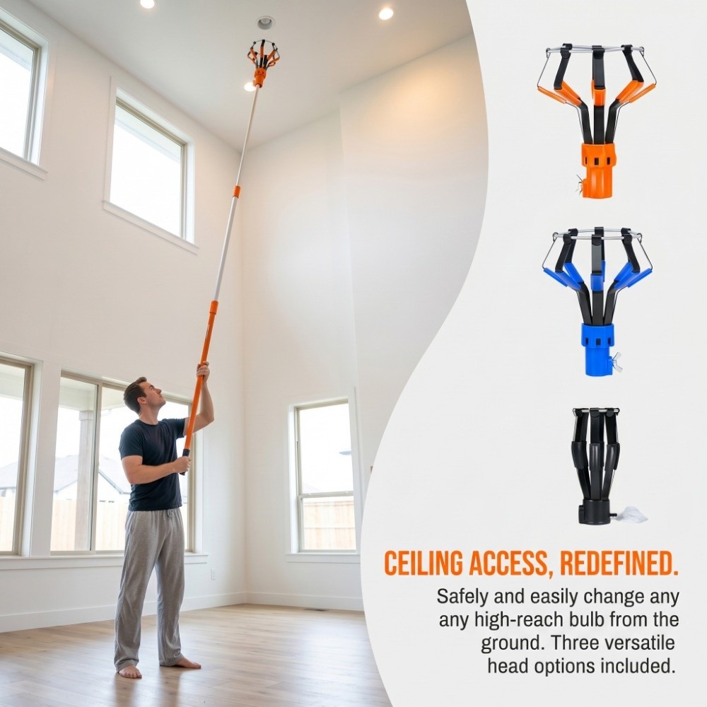 Professional Light Bulb Change - Fishing Rod Telescopic review and price