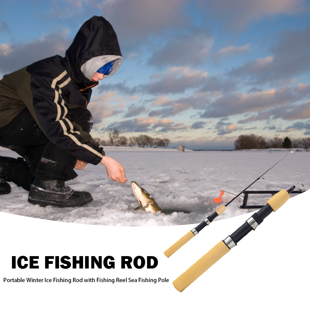 Ice Fishing Rod Portable Spinn - Fishing Rod Ice review and price