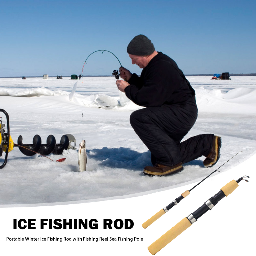 Ice Fishing Rod Portable Spinn - Fishing Rod Ice review and price