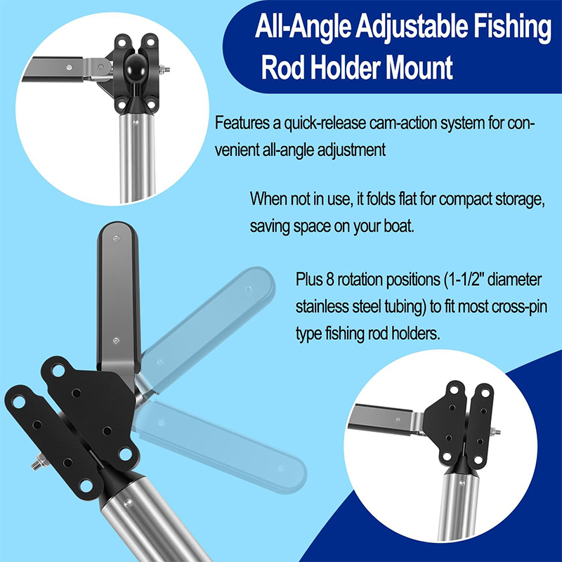 All-Angle Adjustable Fish Rod  - Fishing Rod Holder review and price