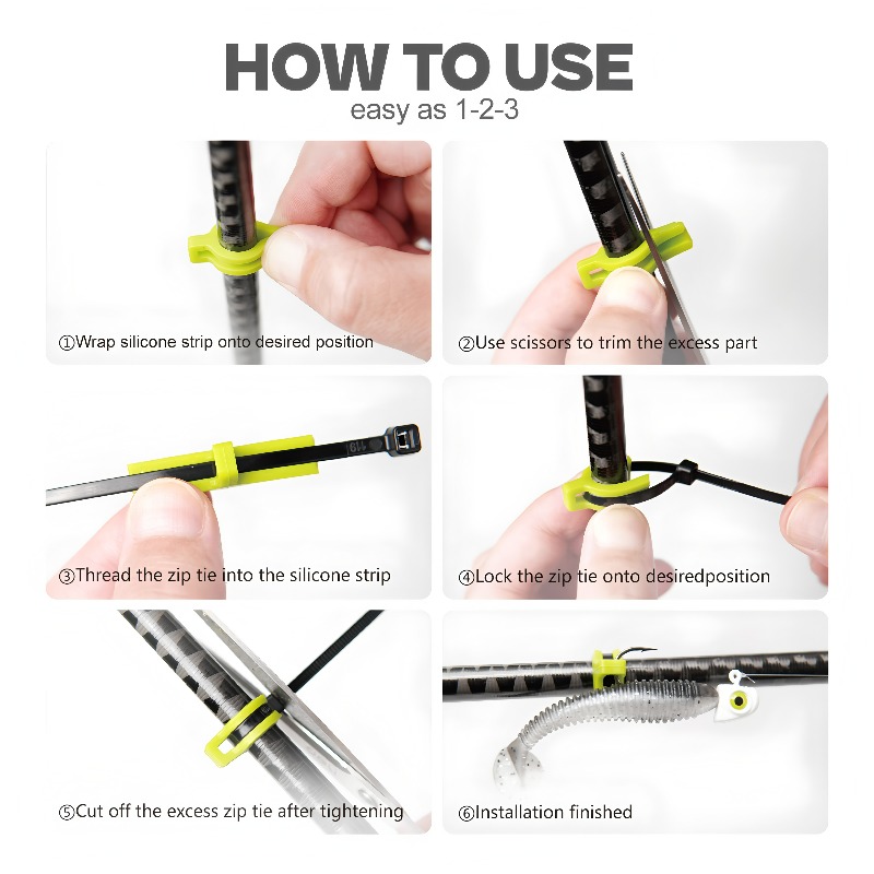 Silicone Lure Hanger Hook​ – U - Fishing Rod Combo review and price