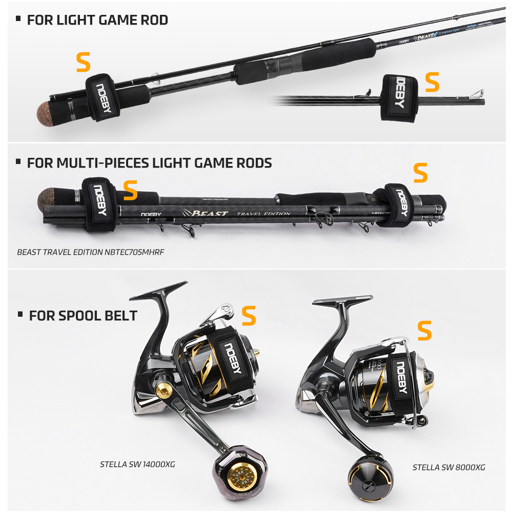 NOEBY Fishing Rod Strap Wide P - Fishing Rod Spinning review and price