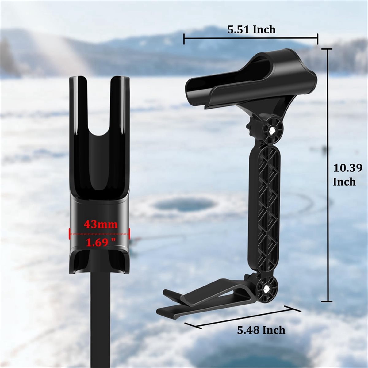POPULAR-2pcs Adjustable Bucket - Fishing Rod Holder review and price