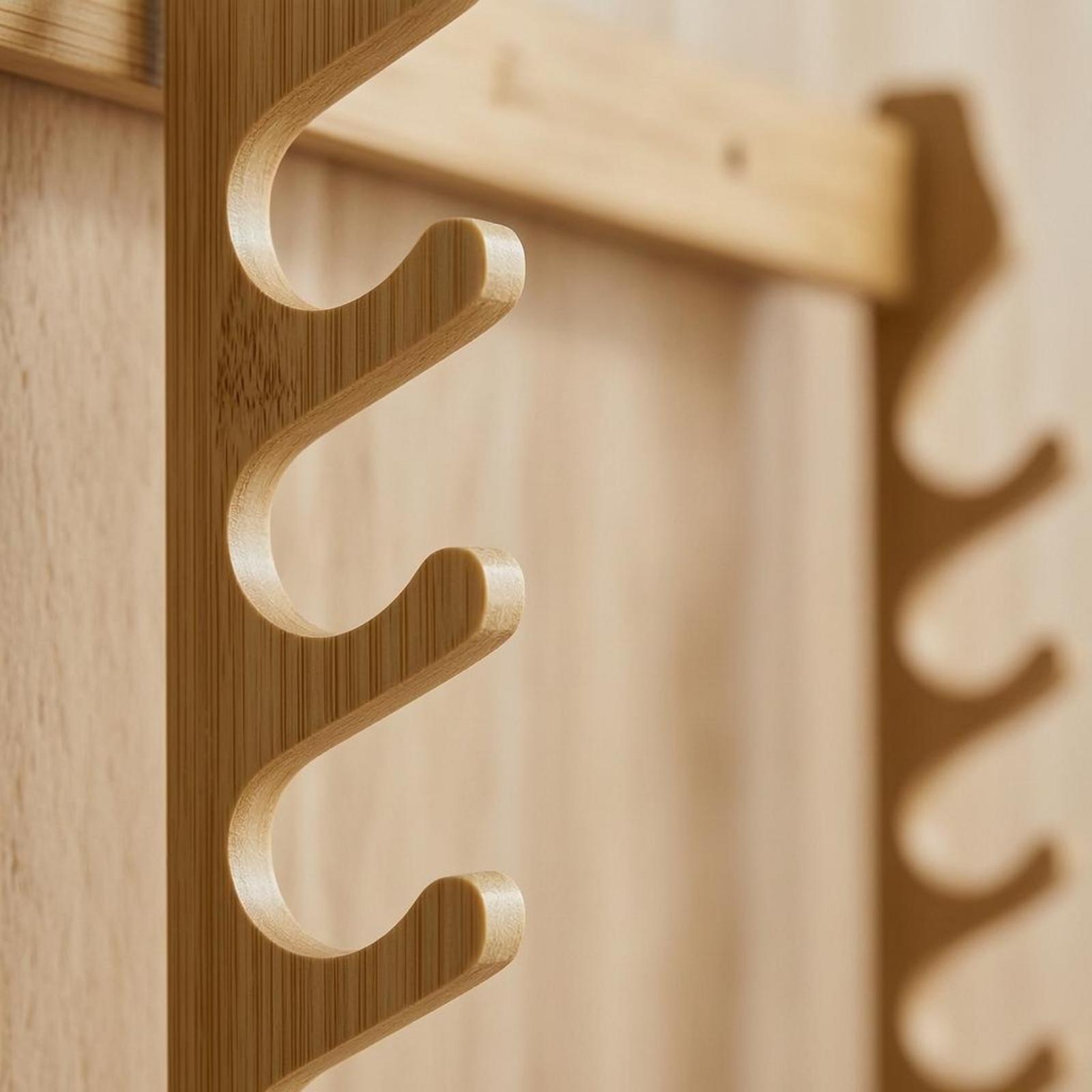 Bamboo Fishing Rod Holder Wall - Fishing Rod Rack review and price