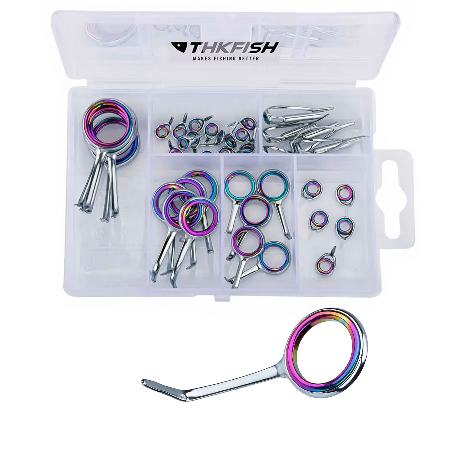 40pcs Colorful Fishing Rod Gui - Fishing Rod Repair Kit review and price