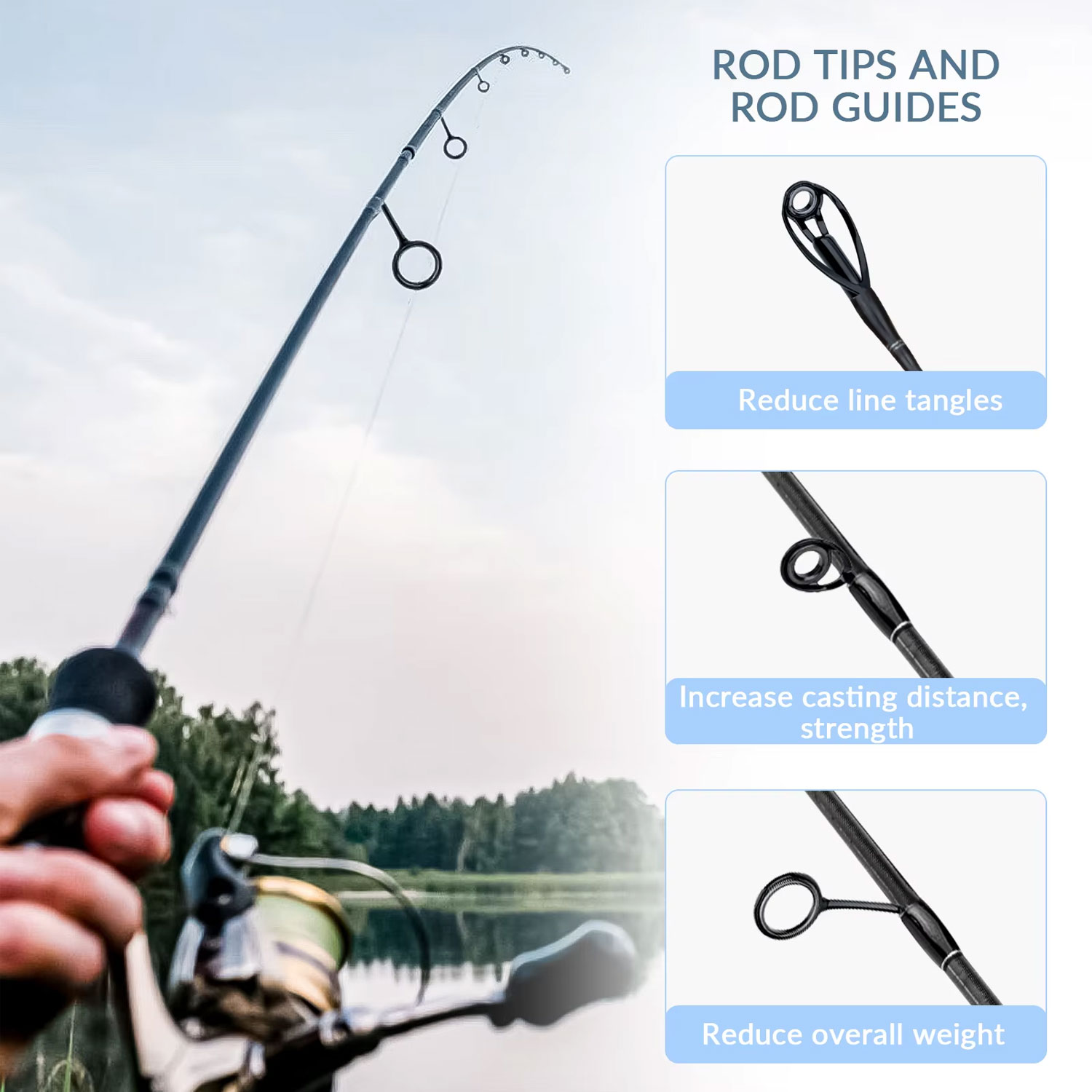 40pcs Colorful Fishing Rod Gui - Fishing Rod Repair Kit review and price