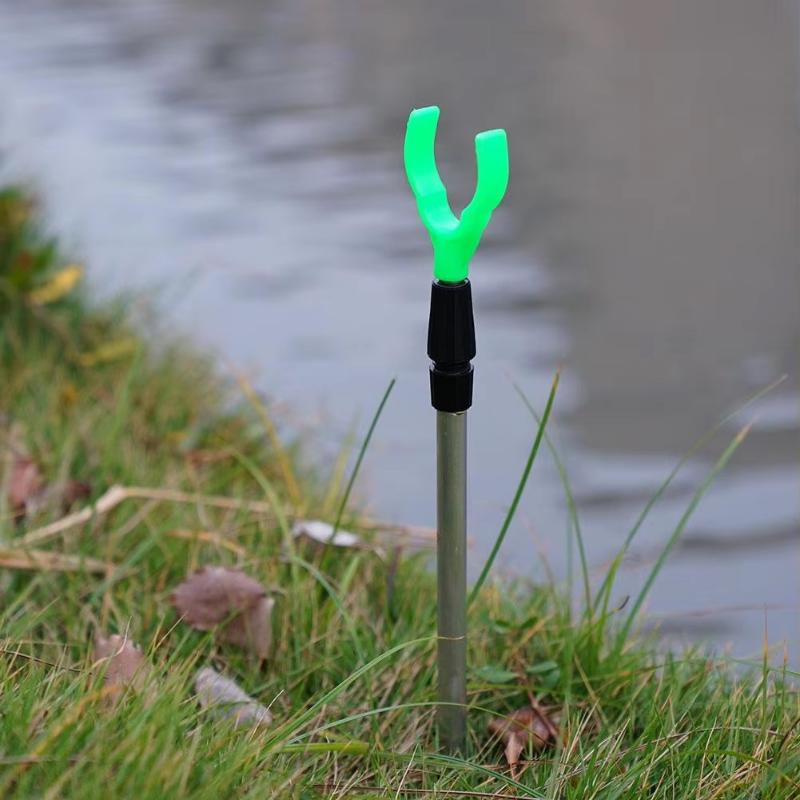 Retractable Aluminum Alloy Fis - Fishing Rod Rack review and price