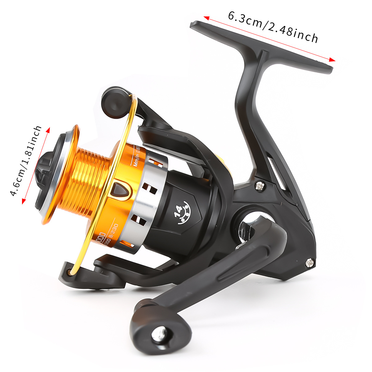Spinning Reel With Metal Spool - Fishing Rod Surf review and price