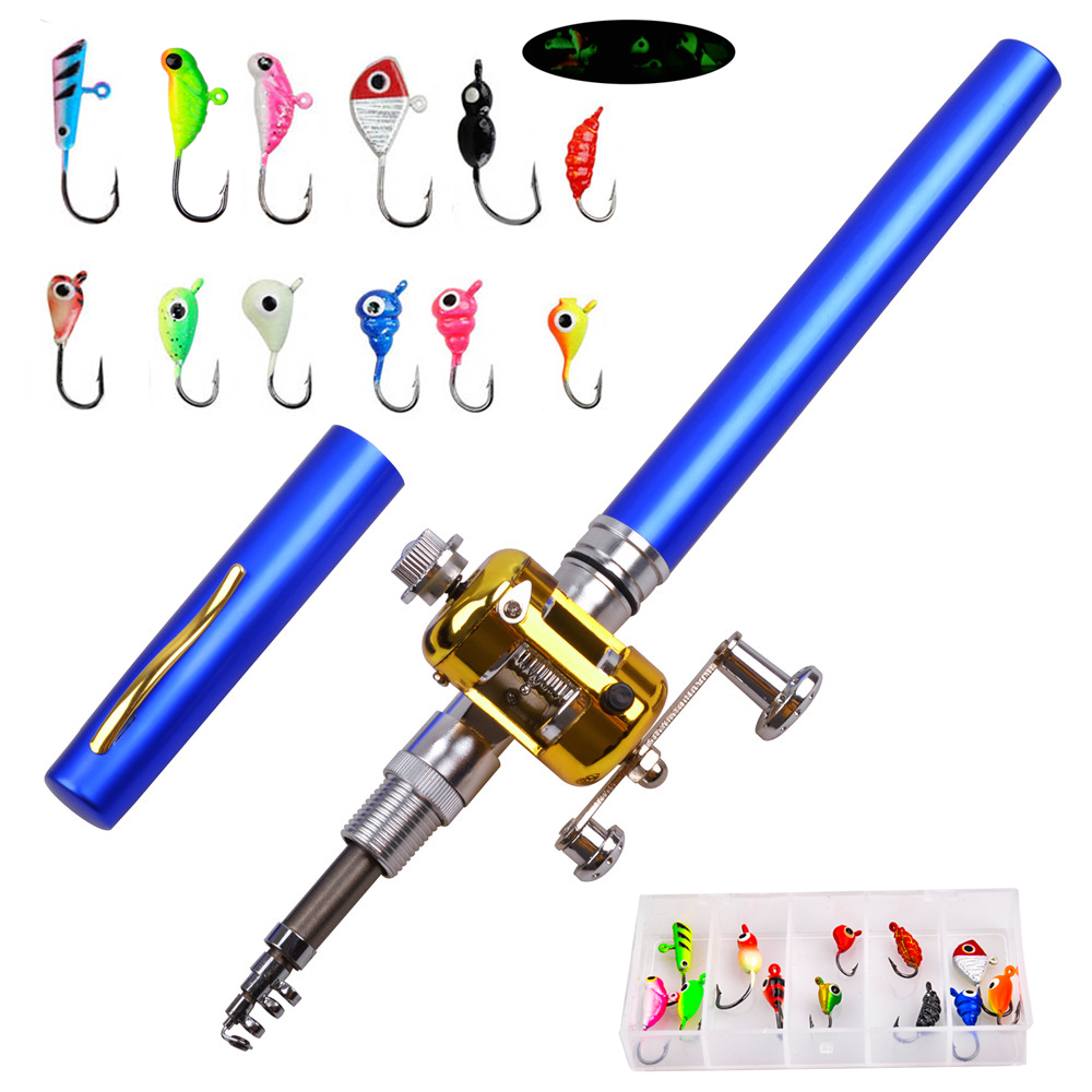 Mini ice fishing rod Combo wit - Fishing Rod Fly review and price