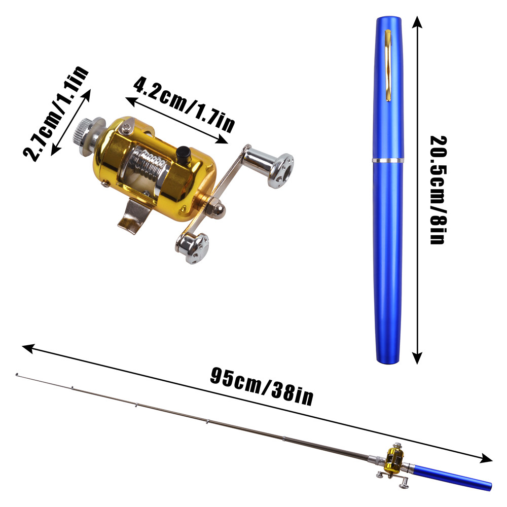 Mini ice fishing rod Combo wit - Fishing Rod Fly review and price