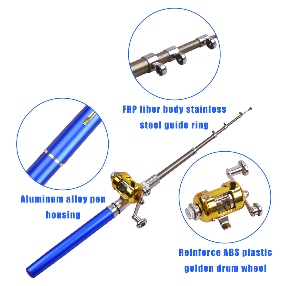 Mini ice fishing rod Combo wit - Fishing Rod Fly review and price