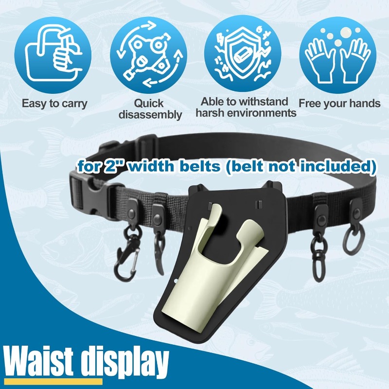 1PC Outdoor Fishing Rod Waist  - Fishing Rod Fly review and price